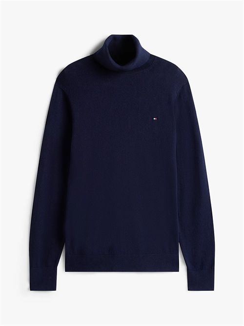 Pullover con cashmere e collo dolcevita TOMMY HILFIGER | MW0MW28048DW5